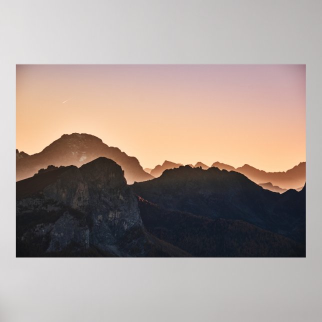 POSTER MONTAGNE ROCHEUSE (Devant)