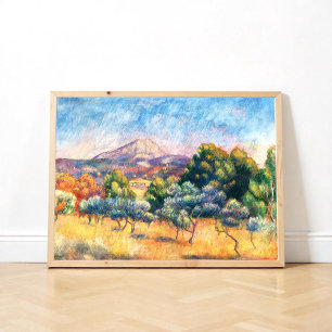 Poster Montagne Sainte-Victoire
