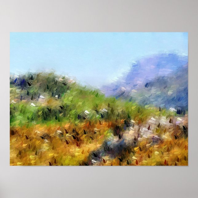 POSTER MONTAGNES (Devant)