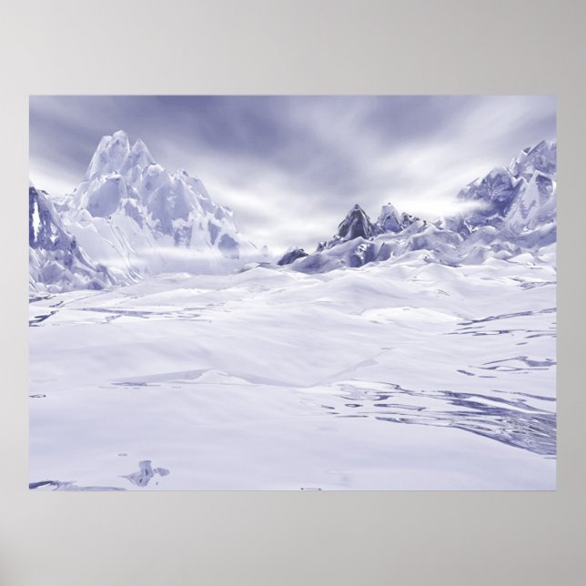 Poster Montagnes (Devant)