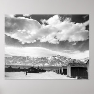 Poster Montagnes à Manzanar : 1943