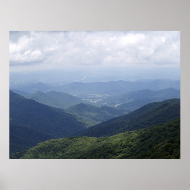 Poster Montagnes CN de l'Ouest (Devant)