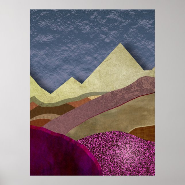 Poster Montagnes de mûrier (Devant)