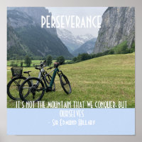 Montagnes de persévérance et Motivation cycliste