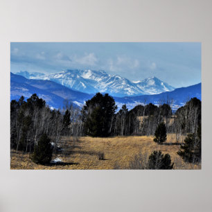 Poster Montagnes du Colorado