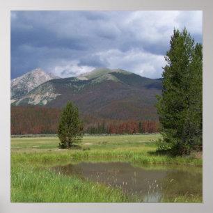 Poster Montagnes du Colorado
