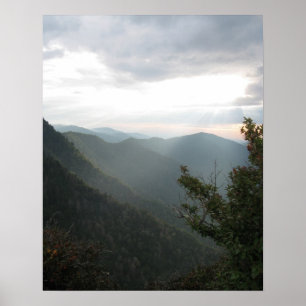 Poster Montagnes fumeuses 002