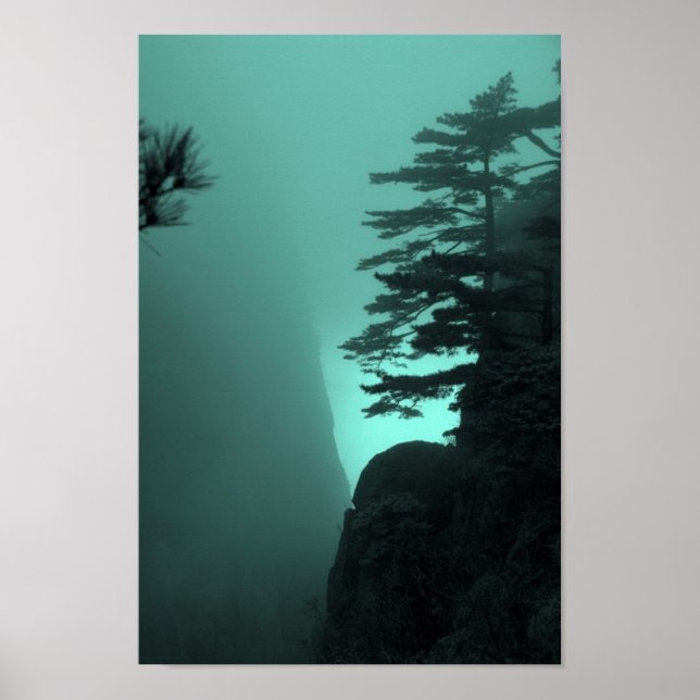 Poster Montagnes Hushan (Devant)