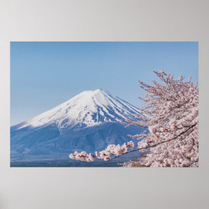 Poster Montagnes   Mt Fuji Tokyo, Japon