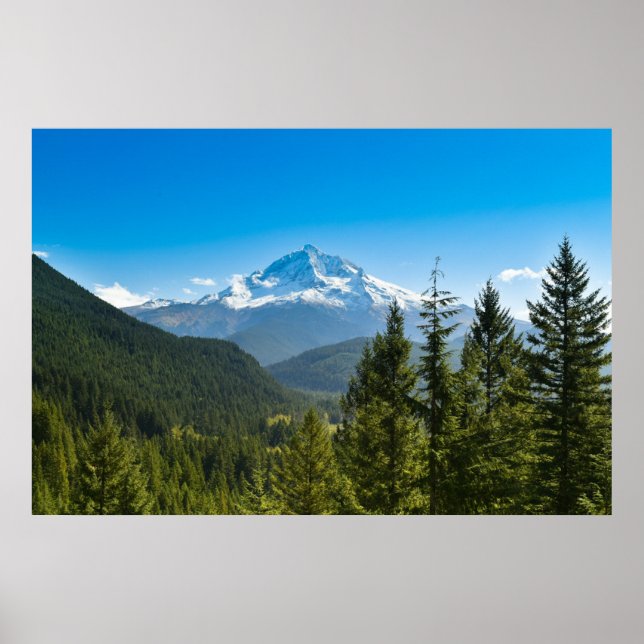 Poster Montagnes | Mt. Hood Oregon (Devant)