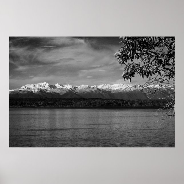 Poster Montagnes Olympiques (Devant)