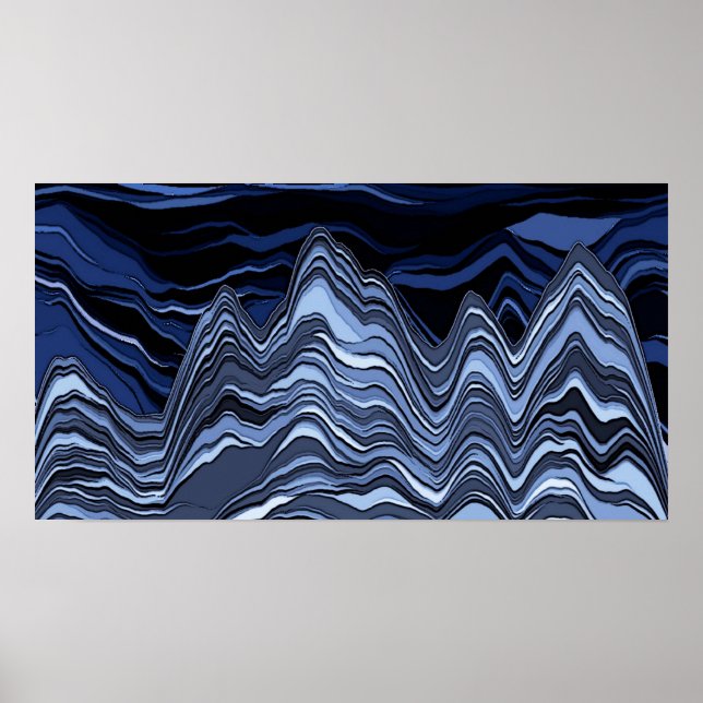 Poster Montagnes Stimulus (Devant)