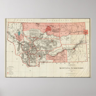 Poster Montana Territory