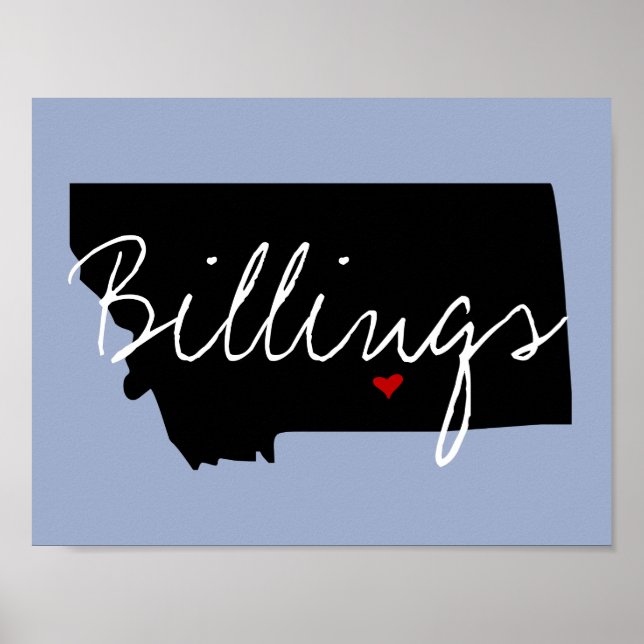 Poster Montana Town (Devant)