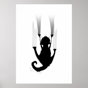 Poster Montée de chat