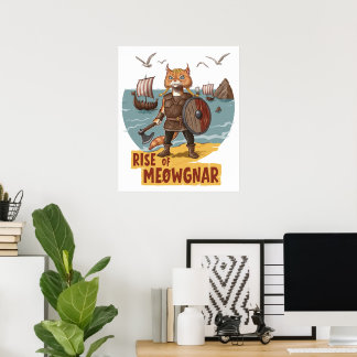 Poster Montée de Meowgnar