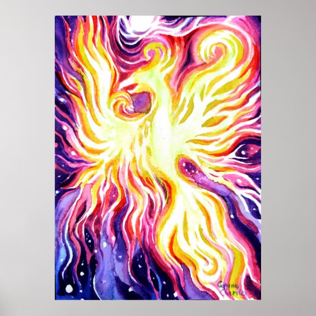 Poster Montée d'un Phoenix (Devant)