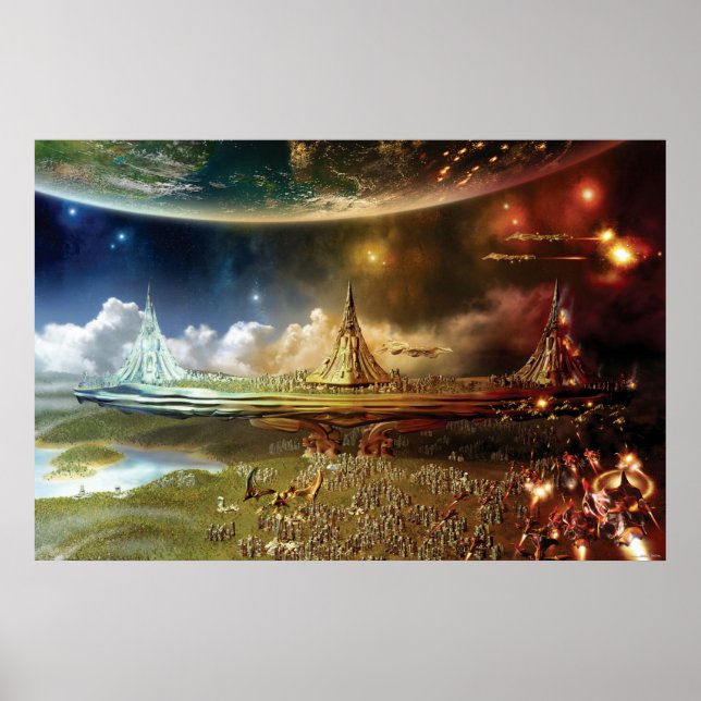 Poster Montée et chute d'un Empire (Devant)