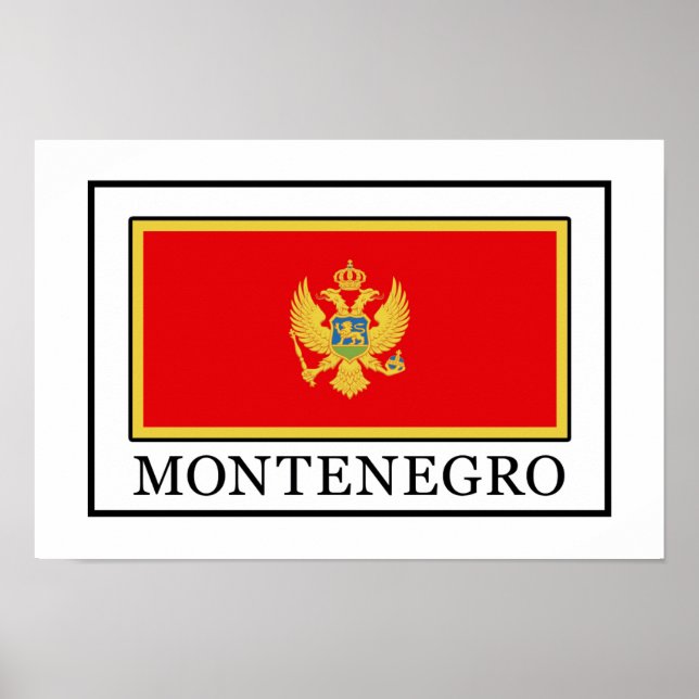 Poster Monténégro (Devant)