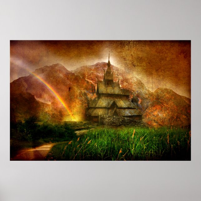 Poster Monter au-dessus (Devant)