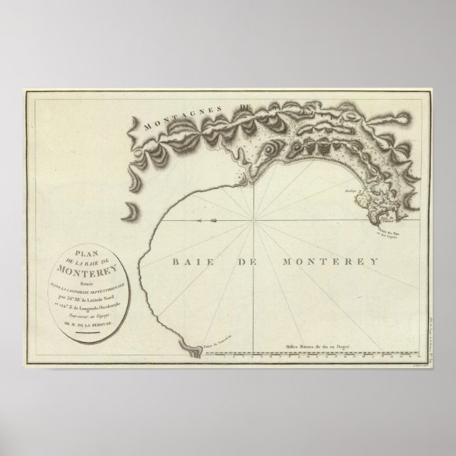 Poster Monterey, Californie (Devant)