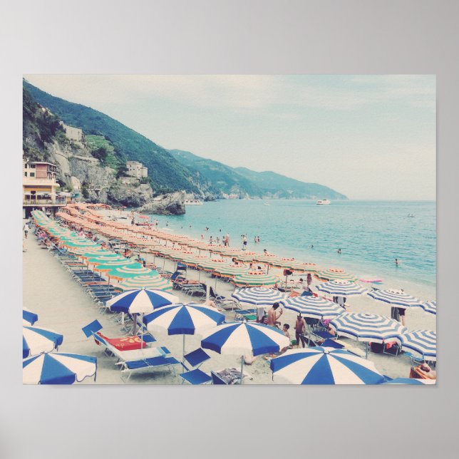 Poster Monterosso al Mare, Cinque Terre, Italie Photo (Devant)