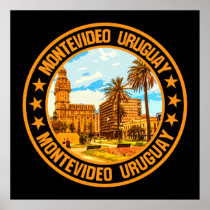 Poster Montevideo Uruguay