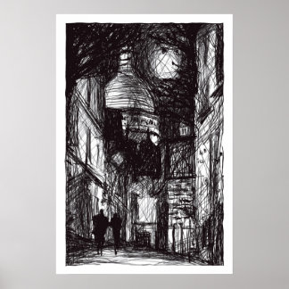 Poster Montmartre I