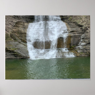 Poster Montour Falls Finger Lakes New York