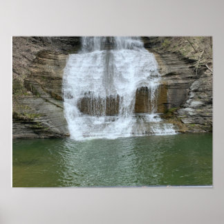 Poster Montour Falls Finger Lakes New York