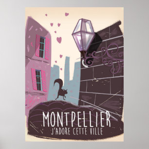 Poster Montpellier France