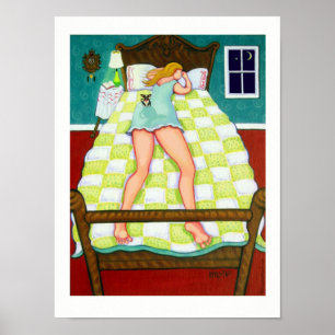 Poster Montre de nuit - copie d'affiche de chiwawa