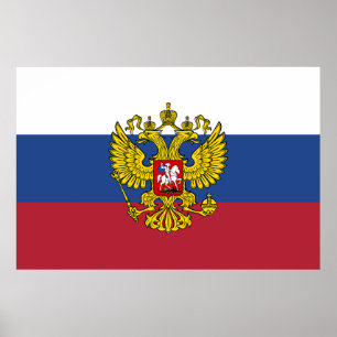 Poster Montrez vos couleurs - Russie