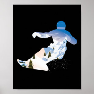 Poster Monts Snowboard