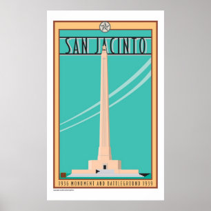 Poster Monument-Affiche de San Jacinto