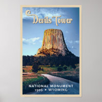 Monument national de la tour Devils Wyoming Waterc