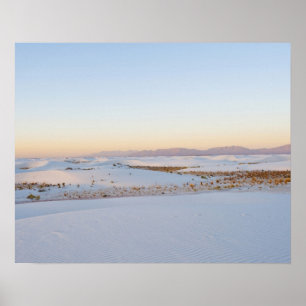 Poster Monument national de White Sands