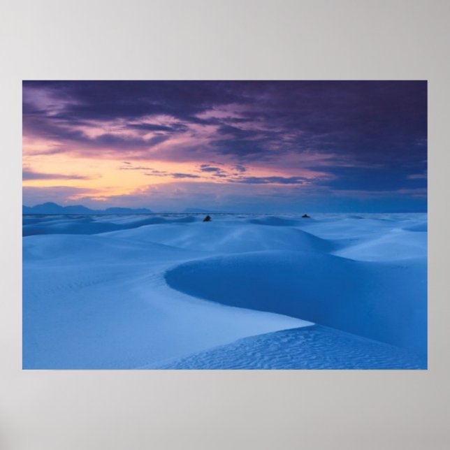 Poster Monument national des Sands blancs (Devant)