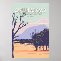Monument national du volcan Capulin Vintage