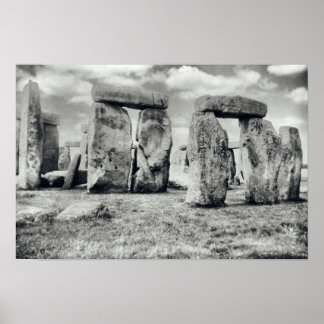 Poster Monument préhistorique de Stonehenge