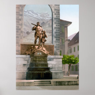 Poster Monument William Tell