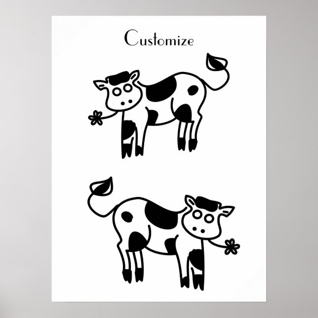 Poster Moo Cow Thunder_Cove (Devant)