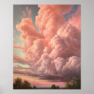 Poster Moody Clouds Art