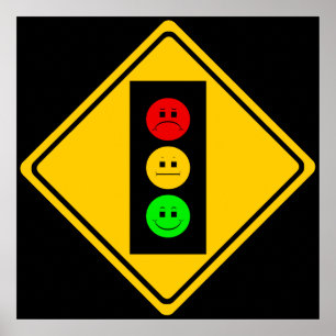 Poster Moody Stoplight