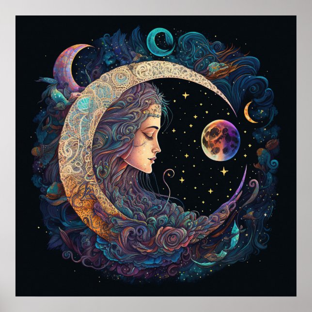 Poster Moon Dreams (Devant)