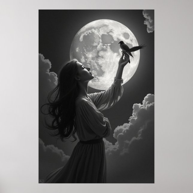 Poster Moonlit Serenade (Devant)