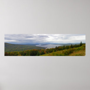 Poster Mooselookmeguntic Lake Panorama, Maine