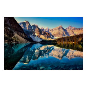 Poster Moraine Lake, Canada,