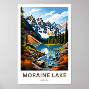 Poster Moraine Lake Canada Imprimer