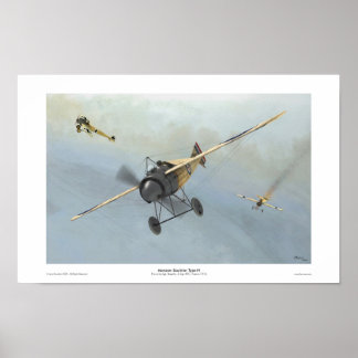 Poster Morane-Saulnier Type N